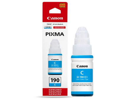 Tinta canon 190 cyan