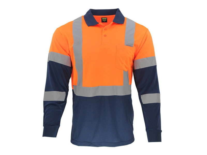 DRY FIT POLO REFLECTIVO ORANGE