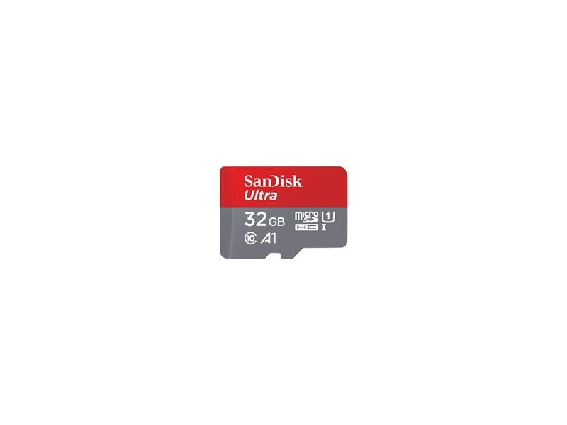 SanDisk Ultra - Tarjeta de memoria flash (adaptador microSDHC a SD Incluido) - 32 GB