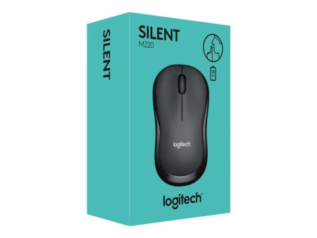 Logitech M220 Silent - Ratón - óptico